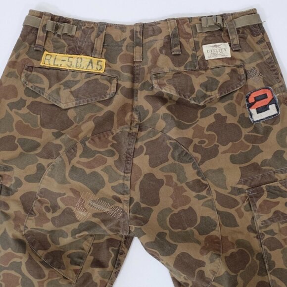 POLO Ralph Lauren camo pants sz 30 x 32 cargo explorer voyager - Picture 11 of 15